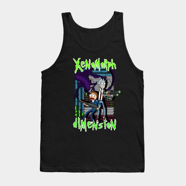 Xenomorph Dimension Tank Top by BuckRogers